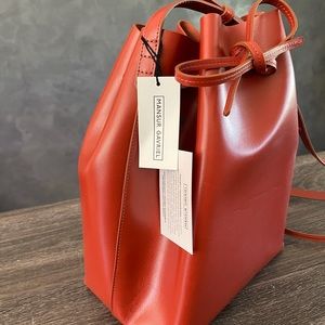 Mansur Gavriel NWT leather bucket bag